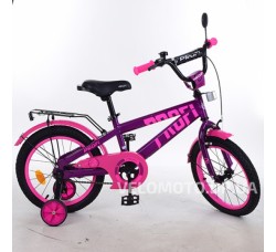 Велосипед детский PROF1 16Д. T16174 Flash (фиолетовый)